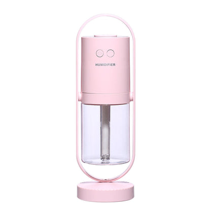 200ml Portable Colorful Light Humidifier USB Rechargeable Car Humidifier